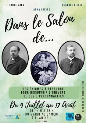 Dans le Salon d'Émile Zola, Anna Atkins et Gustave Eiffel