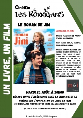 Un Livre, un film : Le Roman de Jim