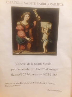 Concert de la Sainte-Cécile - Ensemble Les Cordes d'Armor