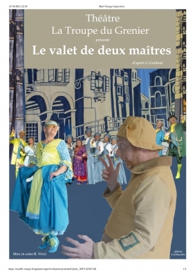 Le Valet de deux maîtres - Troupe du grenier 