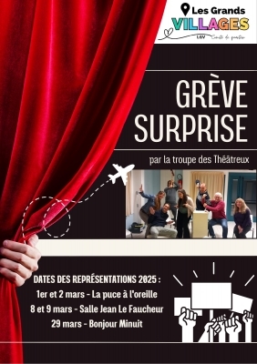 Grève surprise - Les Théâtreux des villages