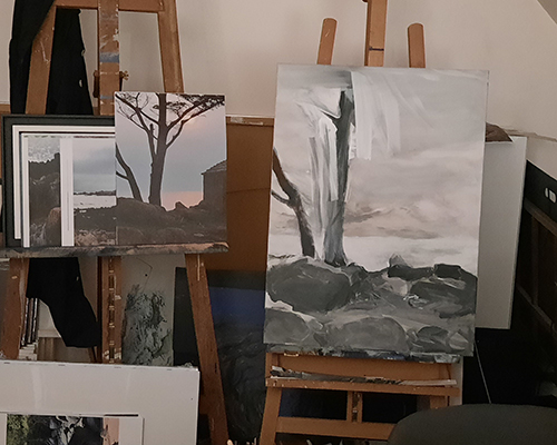 Olivia Blondel • Atelier graphique : Du langage au paysage… et vice versa