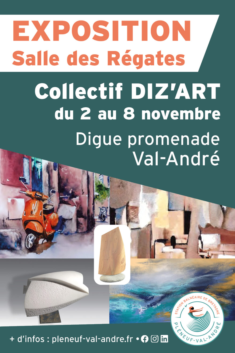 Collectif DIZ’ART – La mer, ses rivages et ses voiles