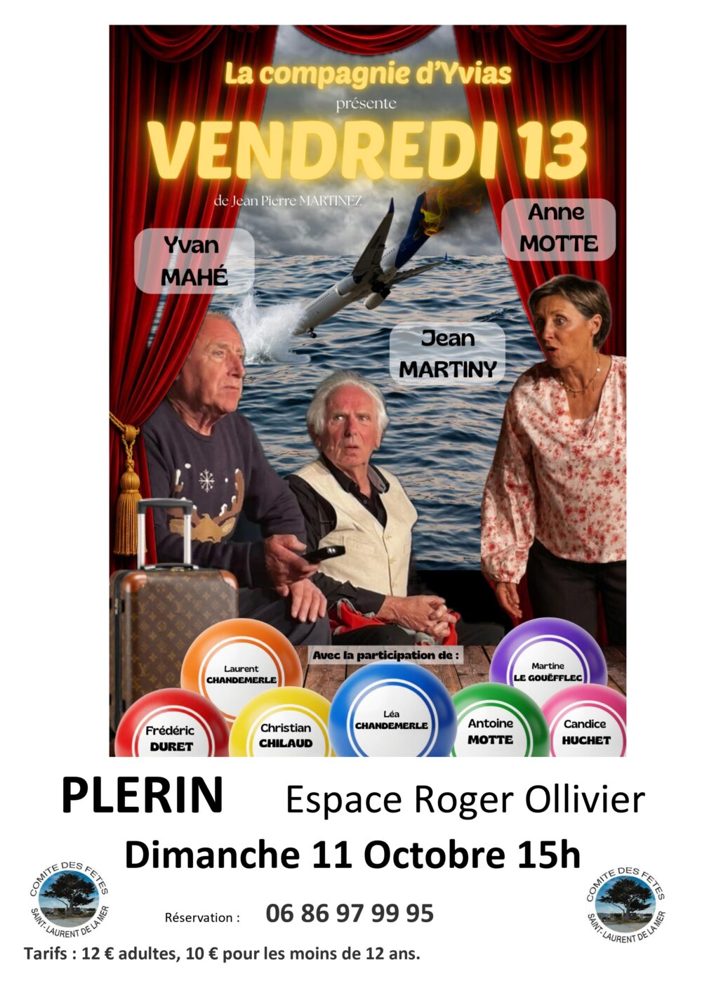 Compagnie d&rsquo;Yvias • Vendredi 13
