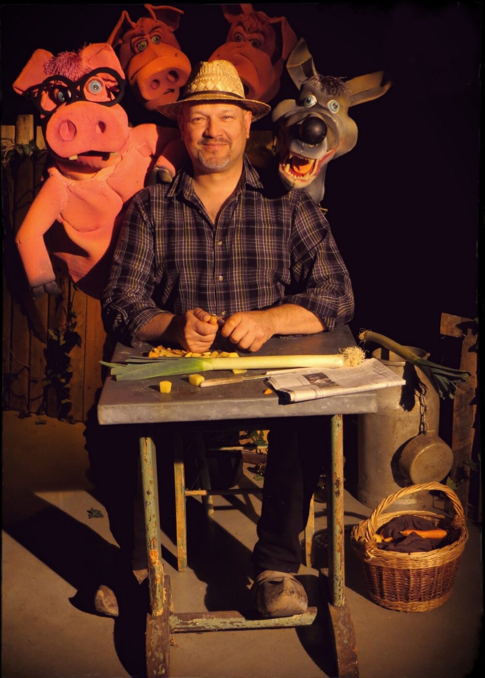Compagnie Fil à io/Philippe Miko • Copains comme cochons