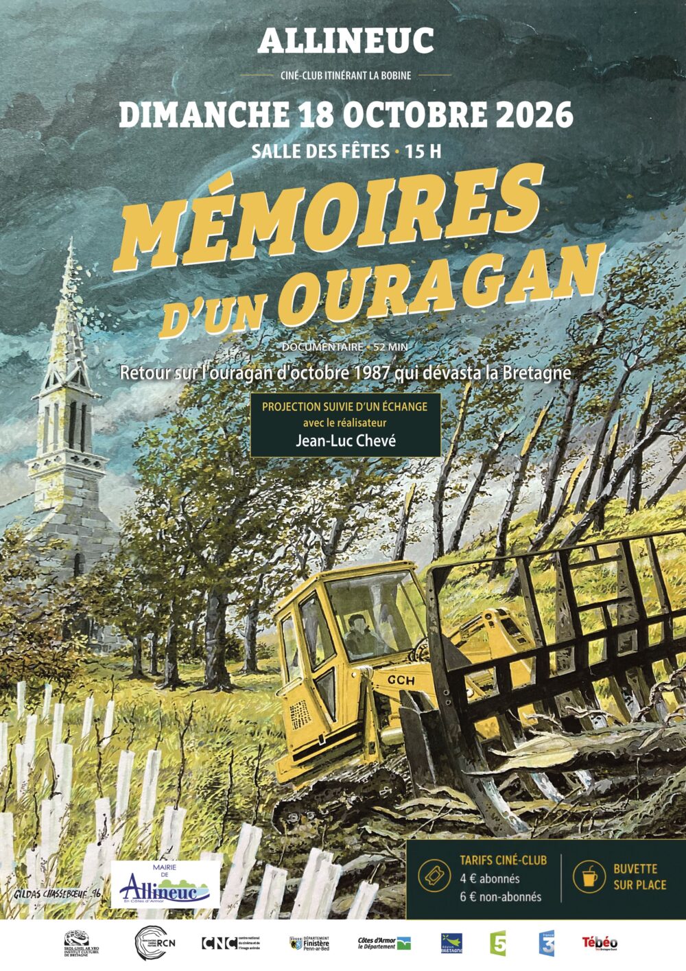 Jean-Luc Chevé • Mémoires d&rsquo;un ouragan de Jean-Luc Chevé – ciné-rencontre avec le réalisate