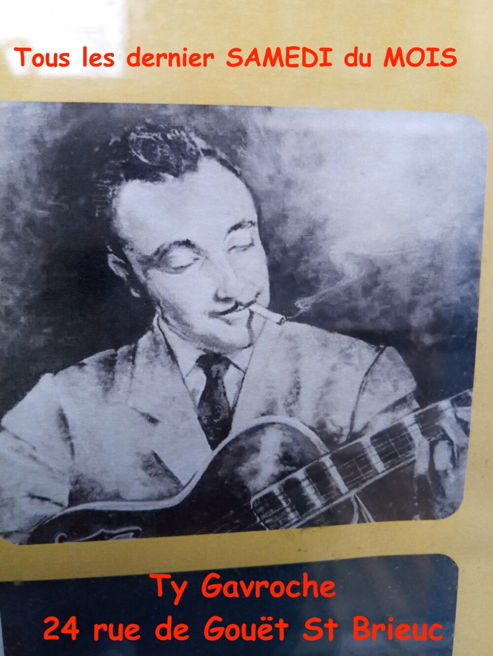 JAZZ MANOUCHE suivi d&rsquo;une JAM