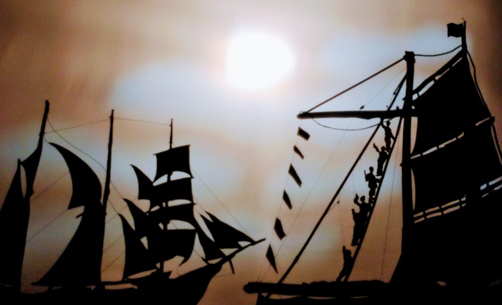 Le théâtre des ombres • Les périls de la Grande pêche – spectacle d’ombres