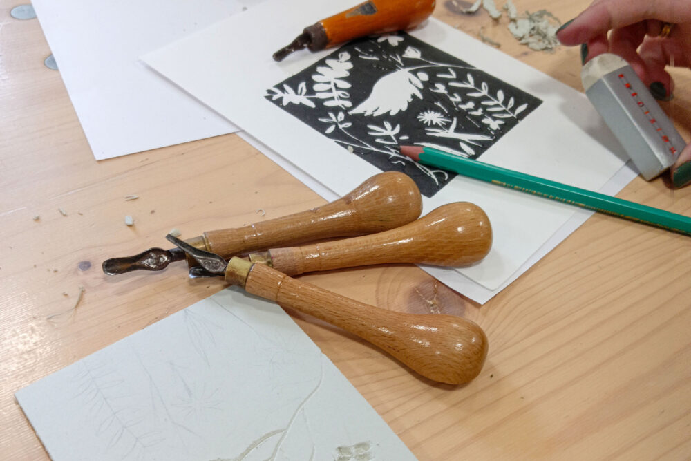 Atelier linogravure
