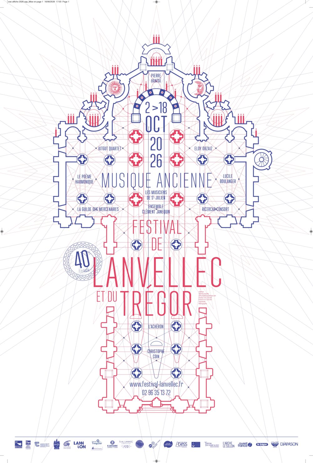 Mathieu Desailly • Festival de Lanvellec : Exposition d’affiches