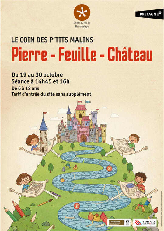 Le Coin des p’tits malins : Pierre-feuille-château