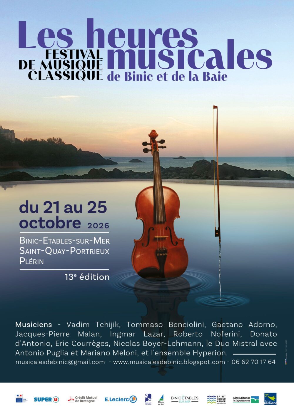 Vadim Tchijik • Heures Musicales de la Baie
