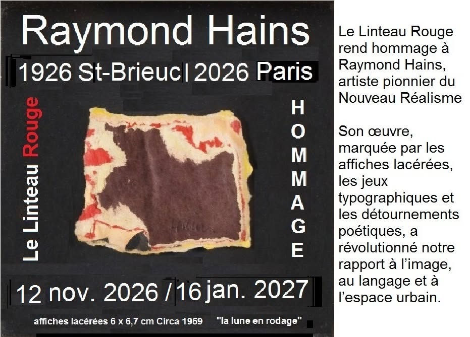 100 artistes pour 100 œuvres • Hommage à Raymond Hains