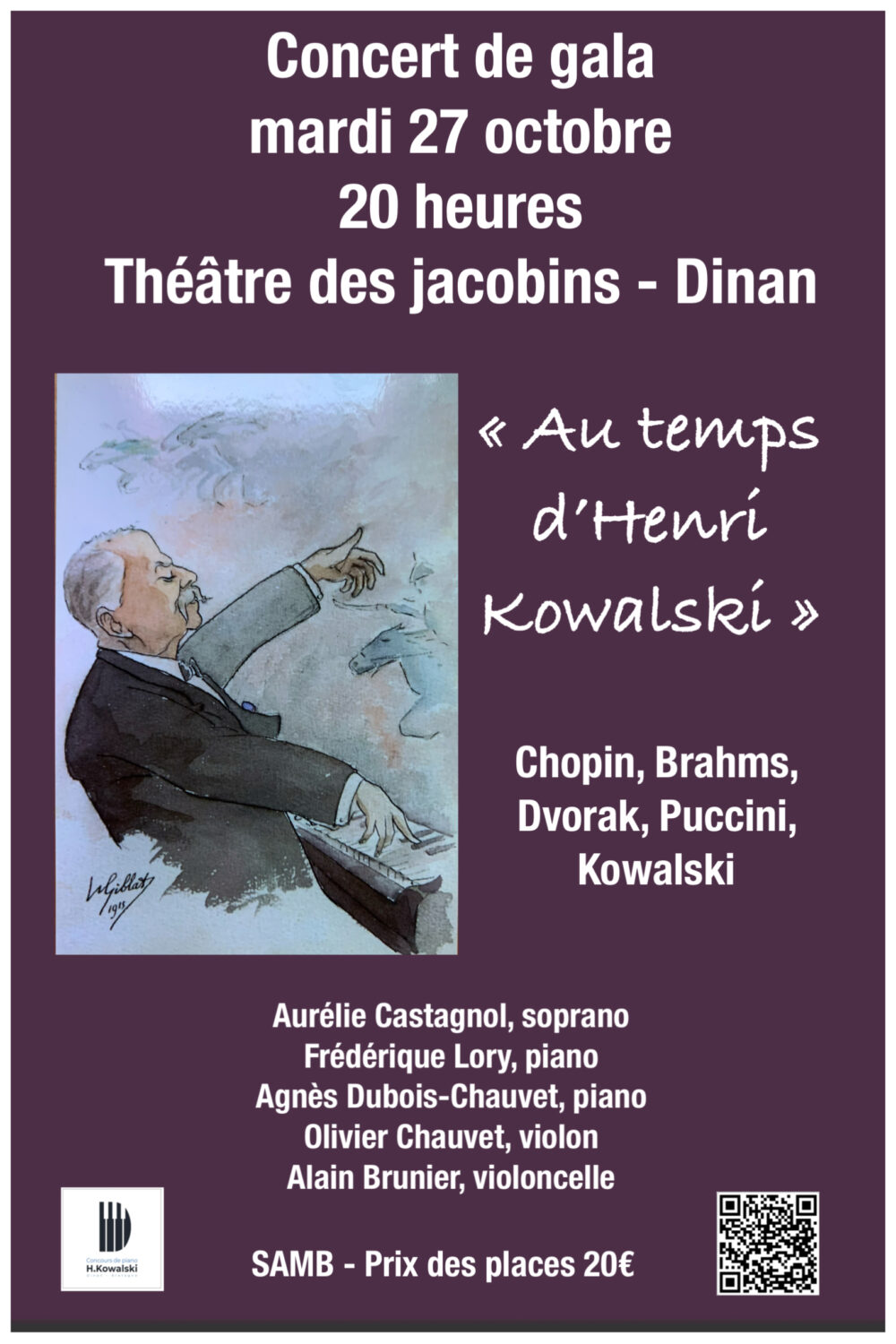 Concert de gala « Au temps de Henri Kowalski »
