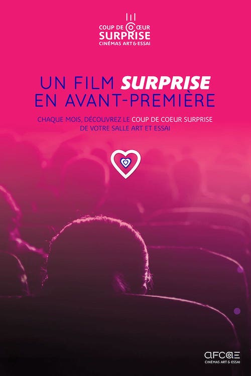 Avant-Première – Séance Coup de Cœur Surprise – AFCAE