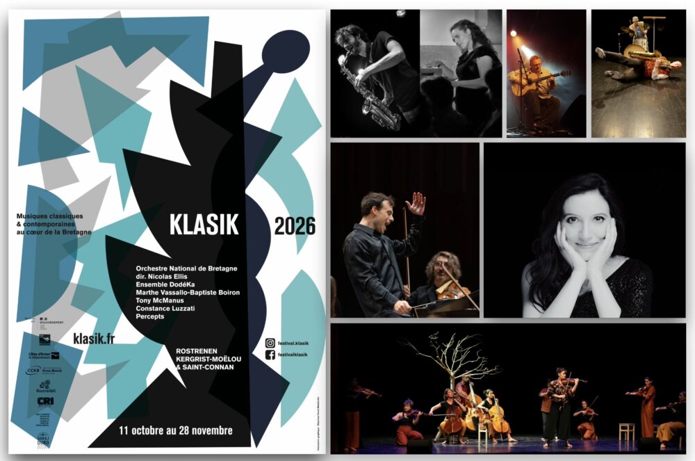 Duo Vassallo/Boiron, Ensemble DodéKa, Constance Luzzati, Orchestre National de Bretagne, Tony McManus, Duo Percepts • Festival KLASIK