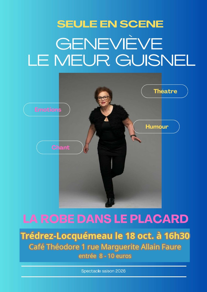 La Robe dans le placard, de et par Geneviève le Meur Guisnel