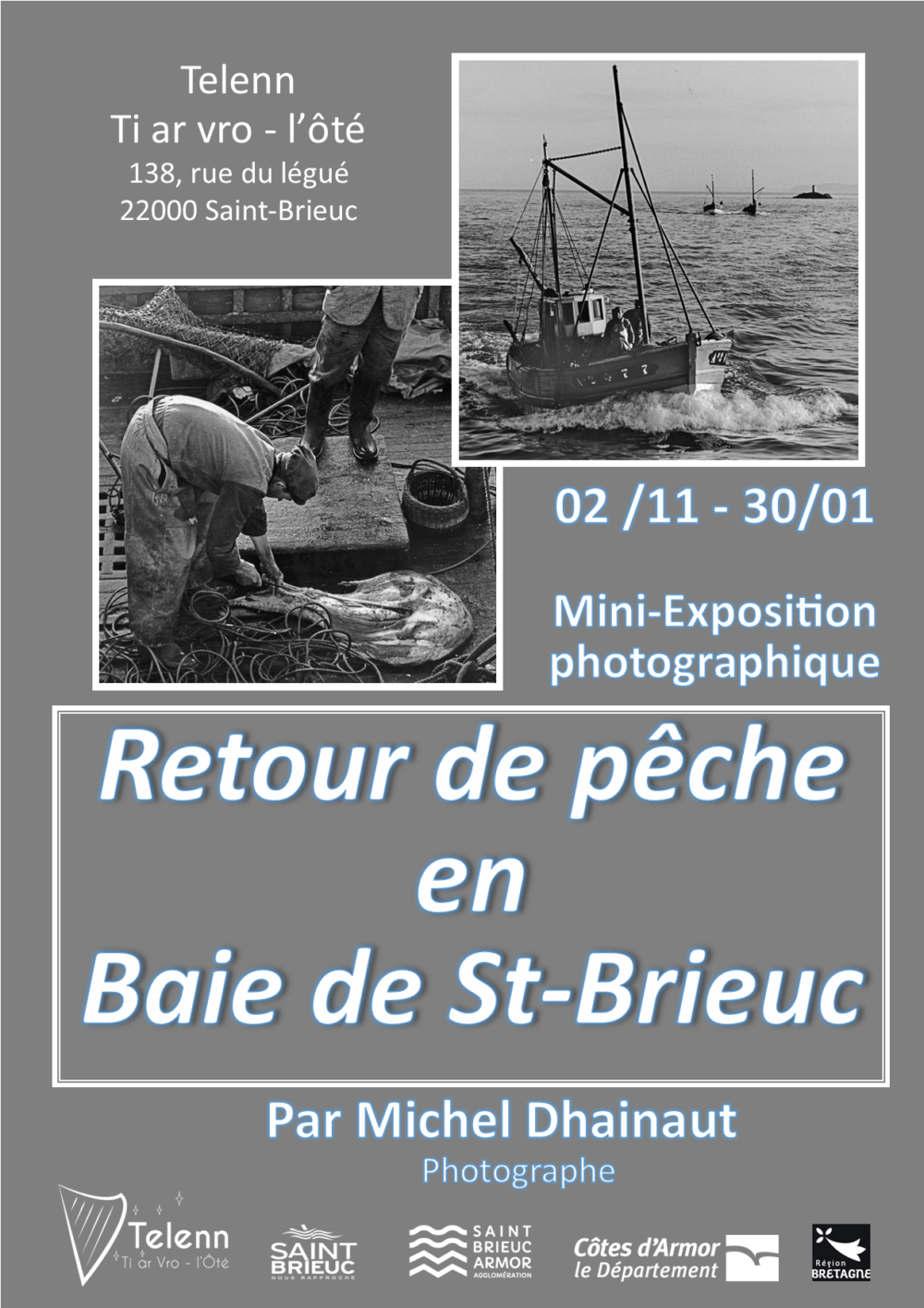 Michel Dhainaut • Retour de pêche en baie de Saint-Brieuc