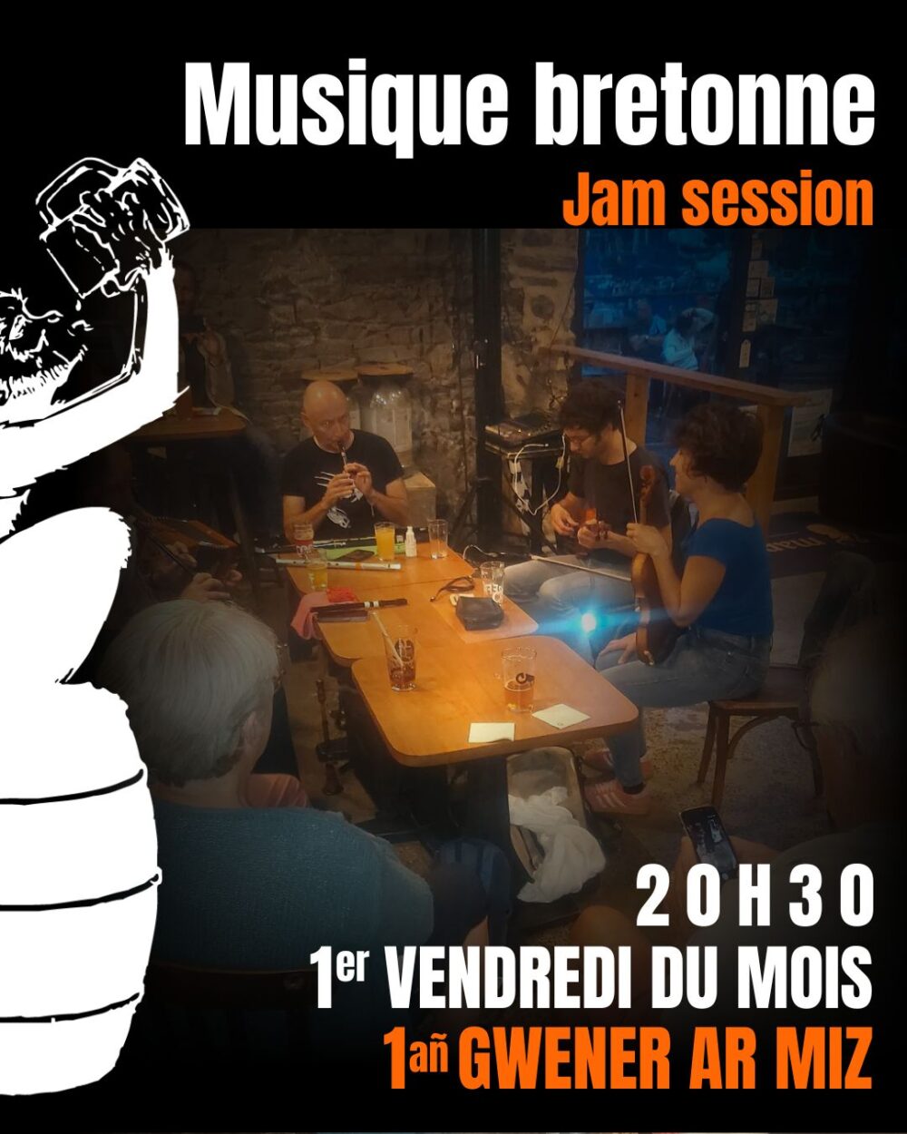 Session de musique bretonne